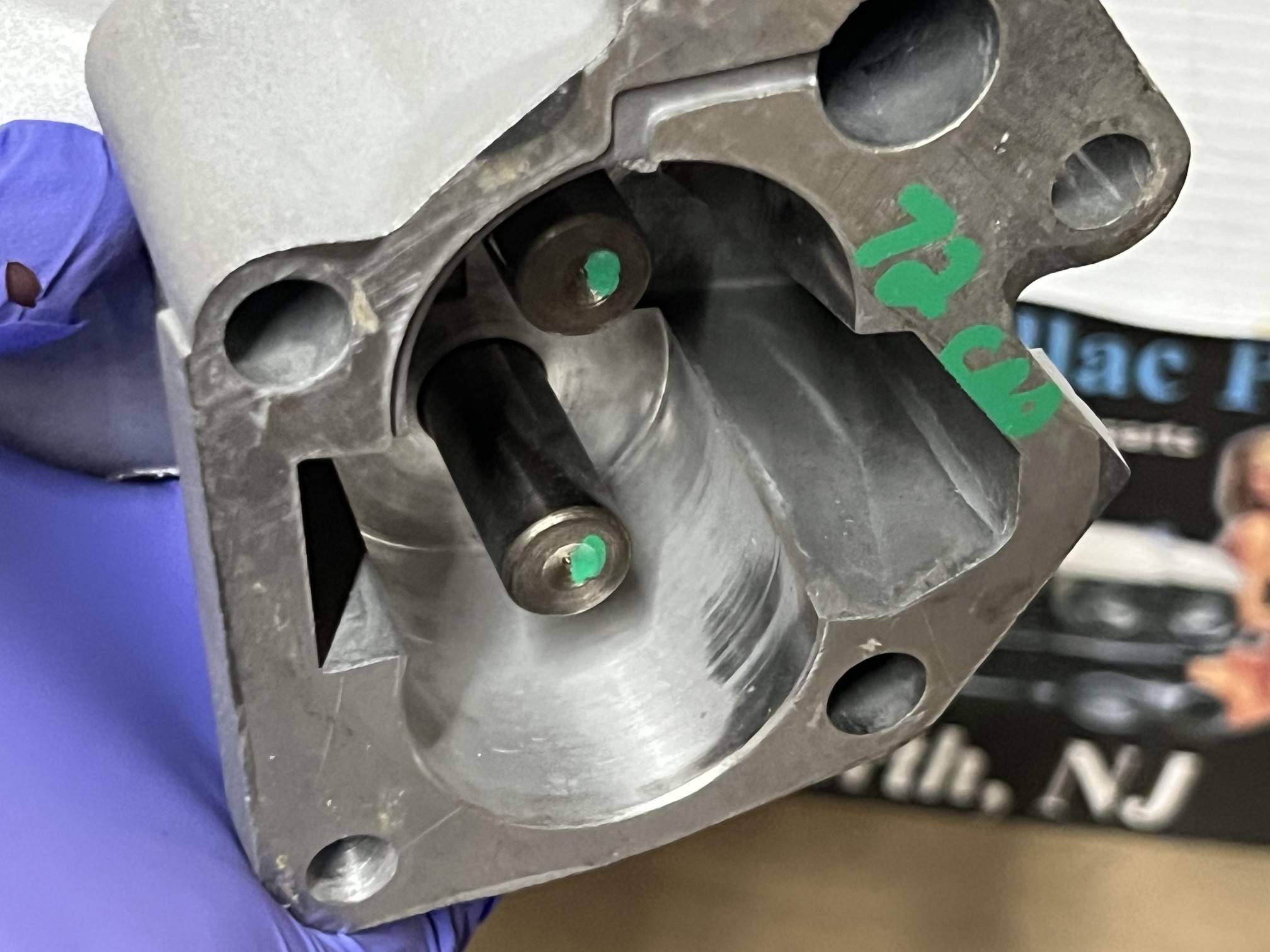OEM 1968 1969 1970 1971 1972 1973 1974 1975 1976 Cadillac Fleetwood Deville Eldorado Calais 472/500 Engine OIL PUMP HOUSING/OIL FILTER ADAPTER #1486866/#3633139 - Image 19