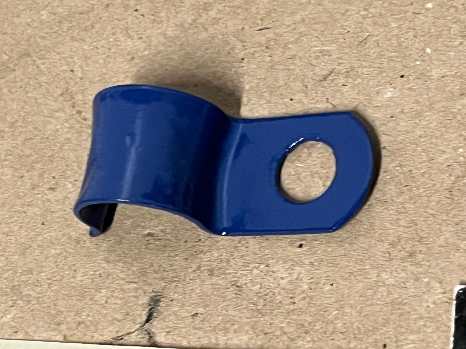 OEM 1959 1960 1961 1962 Cadillac Deville Eldorado Fleetwood 390 ENGINE UPPER FUEL HOSE LINE BRACKET CLAMP - Image 3
