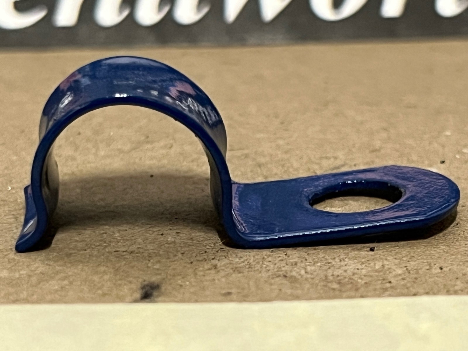 OEM 1959 1960 1961 1962 Cadillac Deville Eldorado Fleetwood 390 ENGINE UPPER FUEL HOSE LINE BRACKET CLAMP - Image 5