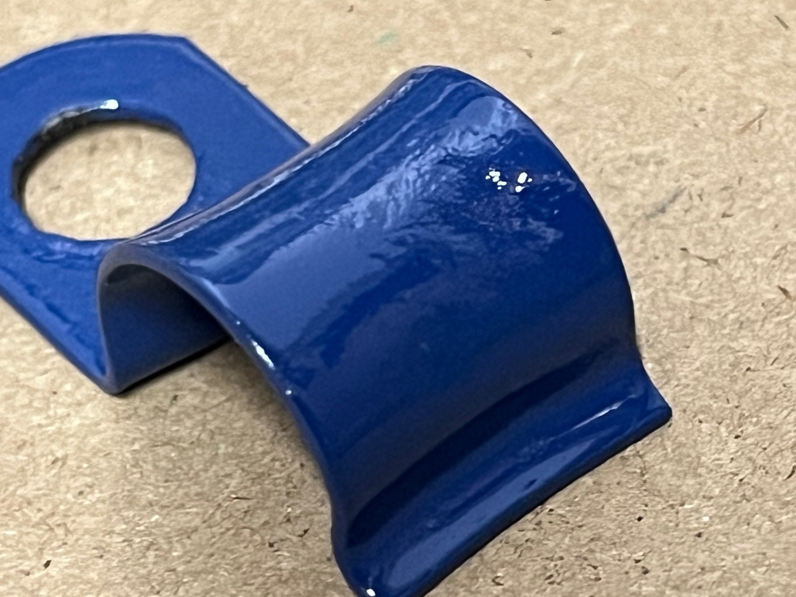 OEM 1959 1960 1961 1962 Cadillac Deville Eldorado Fleetwood 390 ENGINE UPPER FUEL HOSE LINE BRACKET CLAMP - Image 7