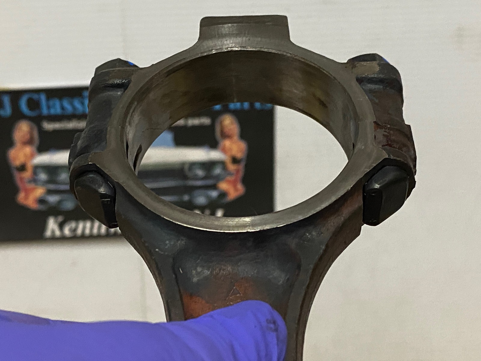 OEM 1964 1965 1966 1967 Cadillac Deville Fleetwood Eldorado Calais 429 ENGINE CONNECTING ROD & PISTON #6 - Image 9