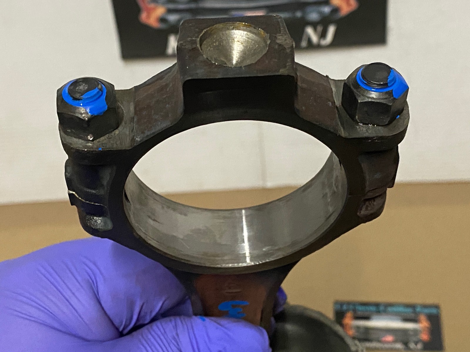 OEM 1964 1965 1966 1967 Cadillac Deville Fleetwood Eldorado Calais 429 ENGINE CONNECTING ROD & PISTON #6 - Image 10
