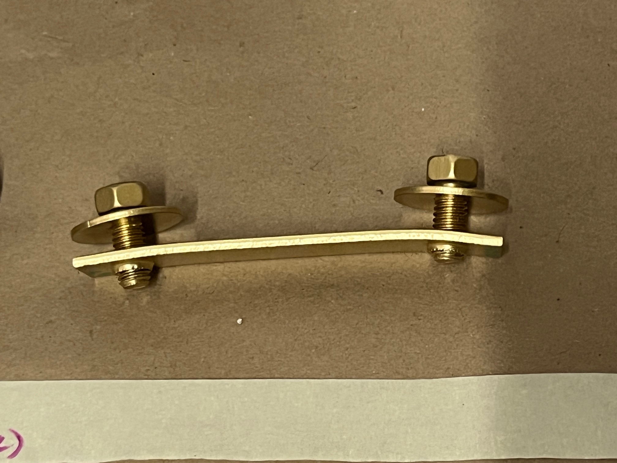 OEM 1963 1964 1965 1966 1967 1968 Cadillac Deville Fleetwood Calais 1963 1964 1965 1966 Eldorado INNER FENDER WHEEL WELL HOOD HINGE BRACKET MOUNTING STRAP RETAINERS #3511807 - Image 6