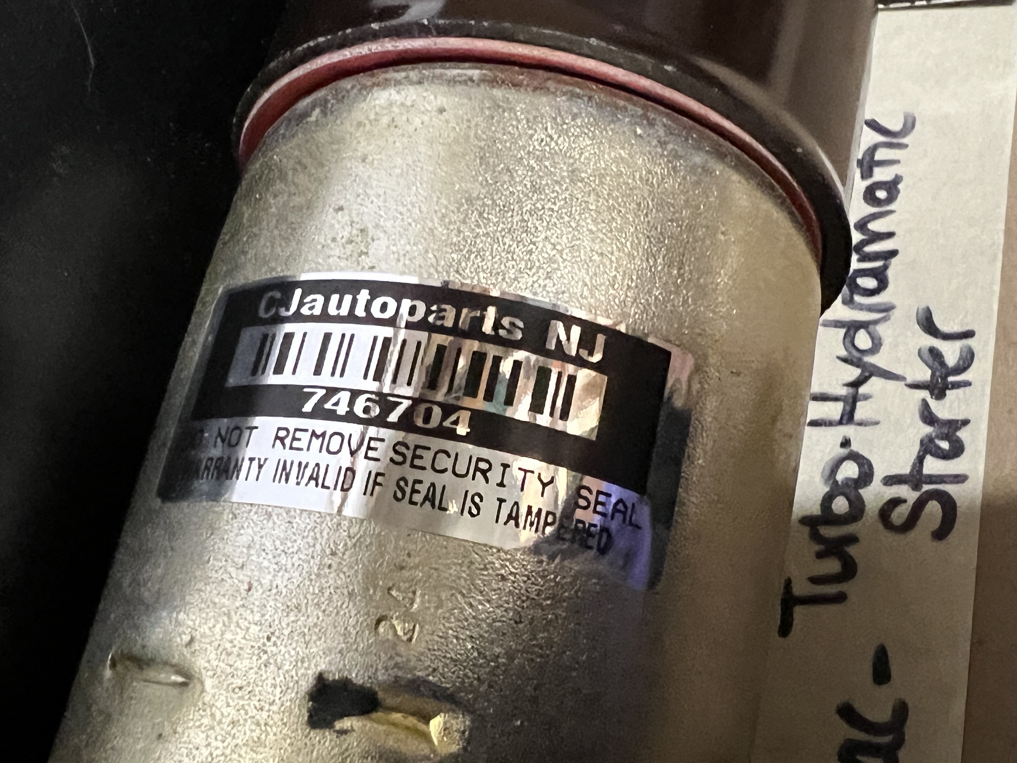 REBUILT 1964 CADILLAC DEVILLE ELDORADO FLEETWOOD TURBO-HYDRAMATIC TH400 DELCO REMY STARTER MOTOR WITH NEW SOLENOID #1107314 - Image 7