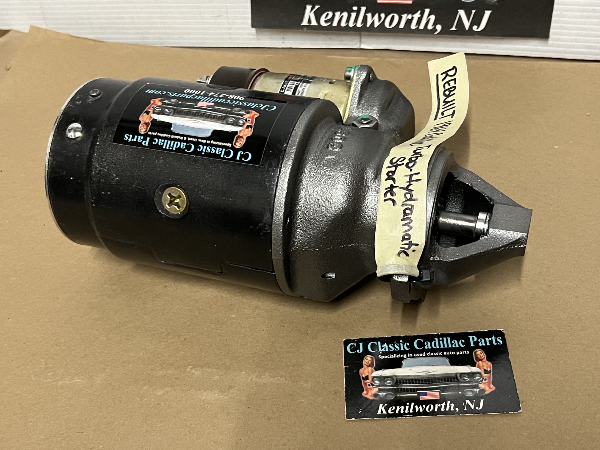 REBUILT 1964 CADILLAC DEVILLE ELDORADO FLEETWOOD TURBO-HYDRAMATIC TH400 DELCO REMY STARTER MOTOR WITH NEW SOLENOID #1107314 - Image 15