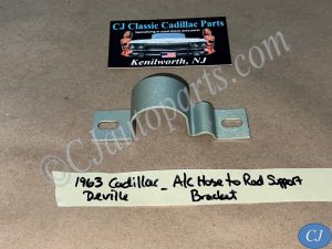 OEM 1963 1964 Cadillac Deville Eldorado Fleetwood 429 Engine A/C HOSE TO RAD SUPPORT BRACKET TIE BAR CLAMP