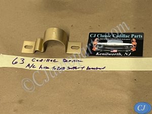 OEM 1963 1964 Cadillac Deville Eldorado Fleetwood 429 Engine A/C HOSE TO RAD SUPPORT BRACKET TIE BAR CLAMP #1480518