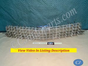 OEM 1960 Cadillac Deville Eldorado Fleetwood FRONT CENTER GRILL GRILLE WITH BULLETS #3631659