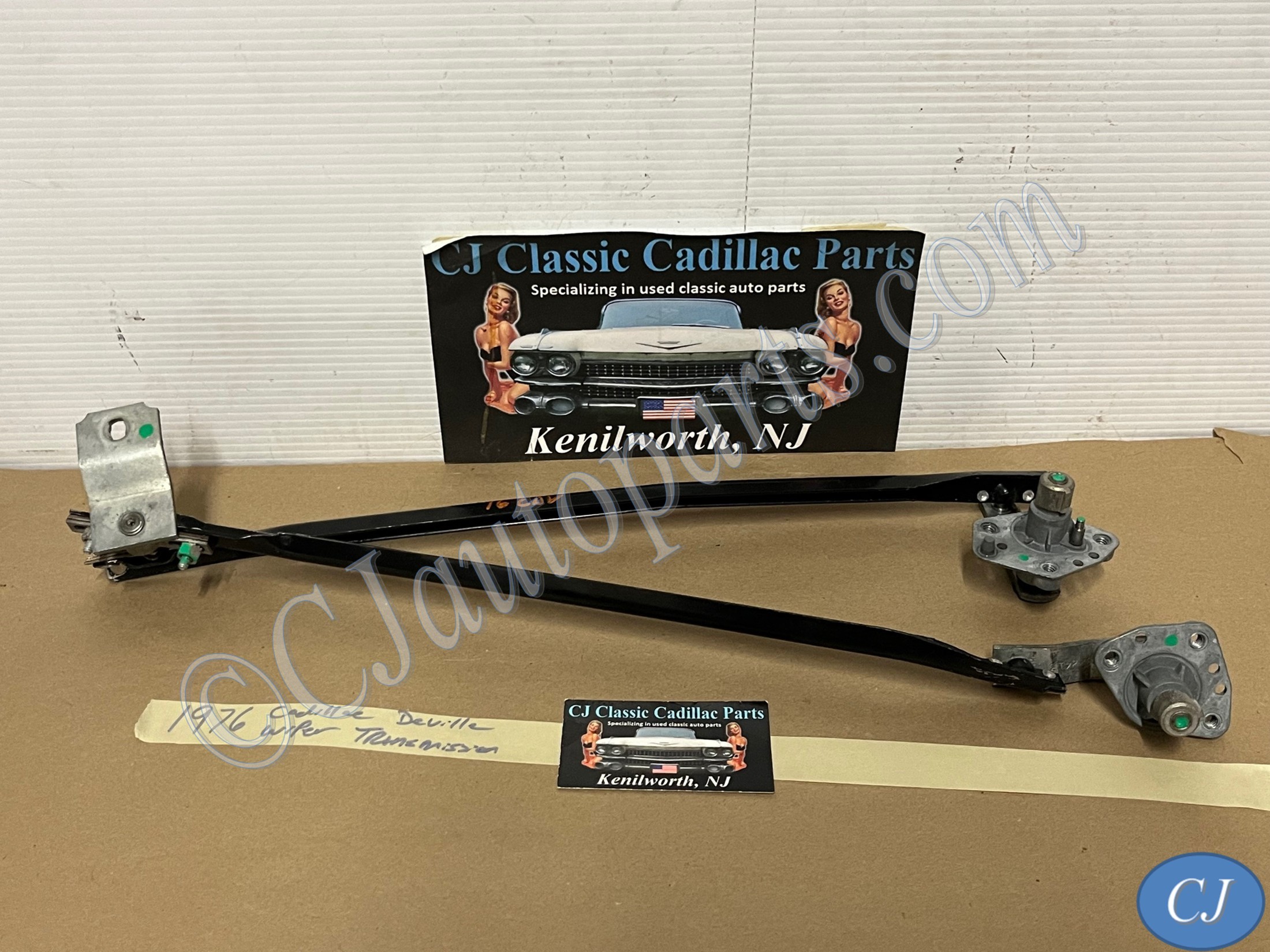 OEM 1972 1973 1974 1975 1976 Cadillac Deville Calais Fleetwood 1972 1973 1974 1975 1976 1977 1978 Eldorado WINDSHIELD WIPER TRANSMISSION LINKAGES #4939674/#4960490