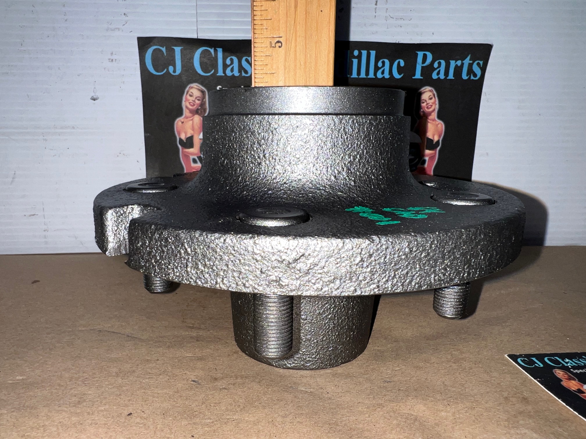 RESTORED 1961 1962 1963 1964 1965 1966 1967 1968 Cadillac Deville Calais Fleetwood 1961-1966 Eldorado RWD FRONT DRUM BRAKE HUB ASSEMBLY #1489392 - Image 16