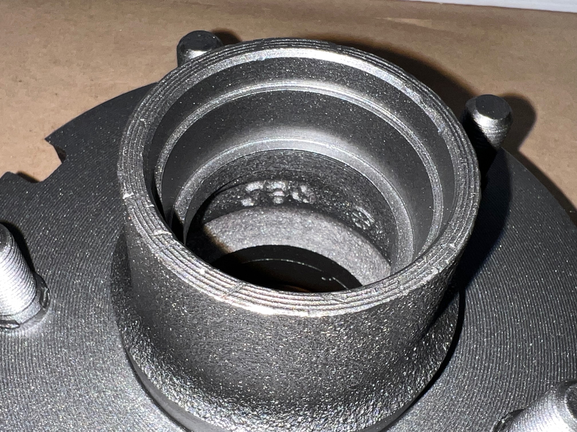 RESTORED 1961 1962 1963 1964 1965 1966 1967 1968 Cadillac Deville Calais Fleetwood 1961-1966 Eldorado RWD FRONT DRUM BRAKE HUB ASSEMBLY #1489392 - Image 7