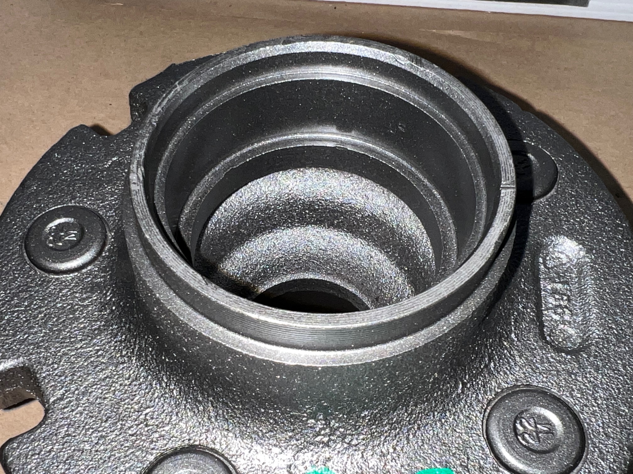 RESTORED 1961 1962 1963 1964 1965 1966 1967 1968 Cadillac Deville Calais Fleetwood 1961-1966 Eldorado RWD FRONT DRUM BRAKE HUB ASSEMBLY #1489392 - Image 13