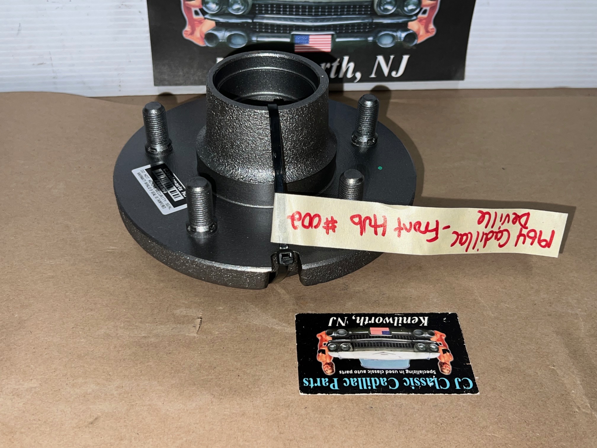RESTORED 1961 1962 1963 1964 1965 1966 1967 1968 Cadillac Deville Calais Fleetwood 1961-1966 Eldorado RWD FRONT DRUM BRAKE HUB ASSEMBLY #1489392 - Image 22