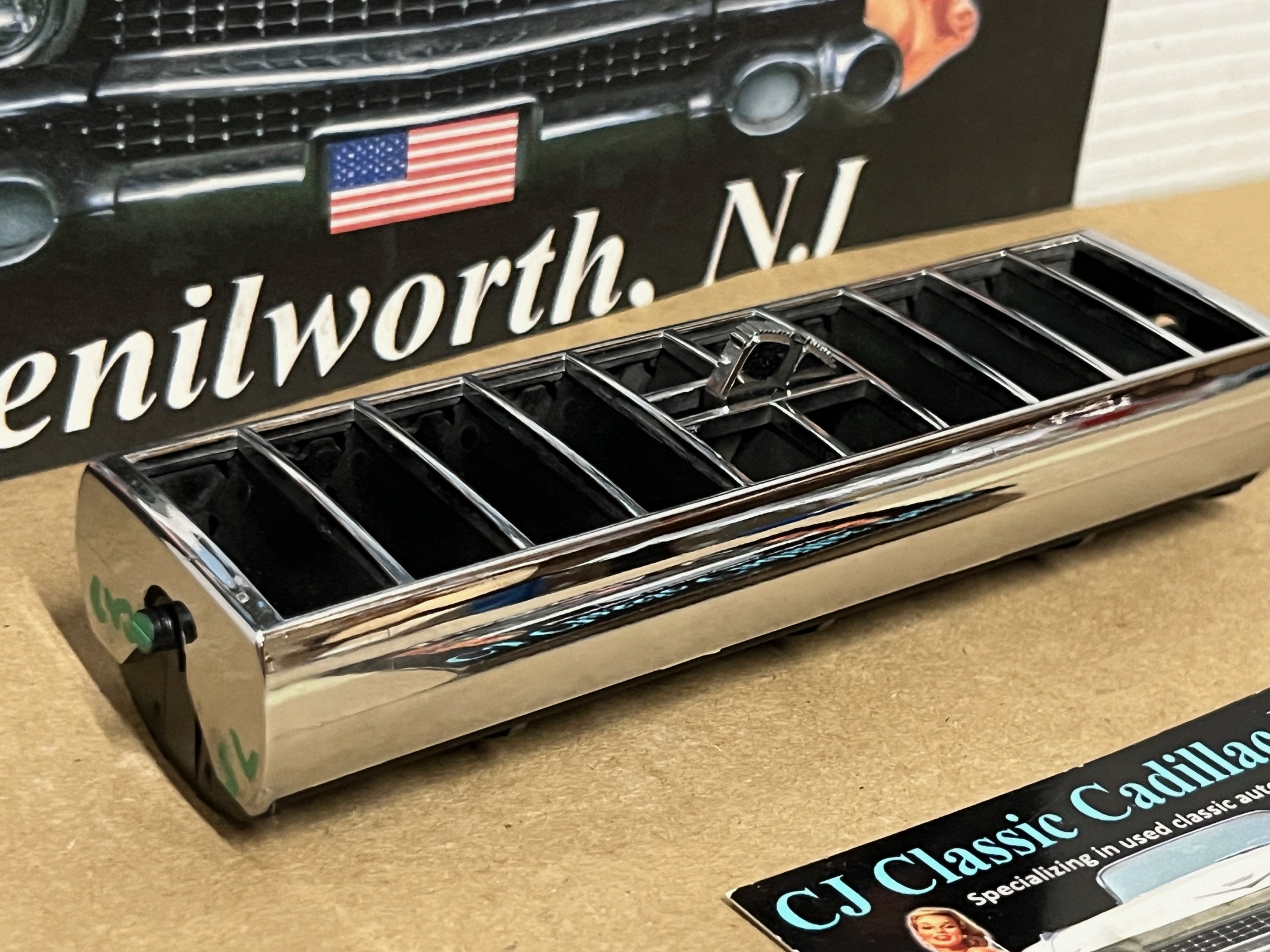 OEM 1974 1975 1976 Cadillac Deville Eldorado Fleetwood Calais DASH A/C AIR CONDITIONING HEATER DUCT VENT #1602464 - Image 2