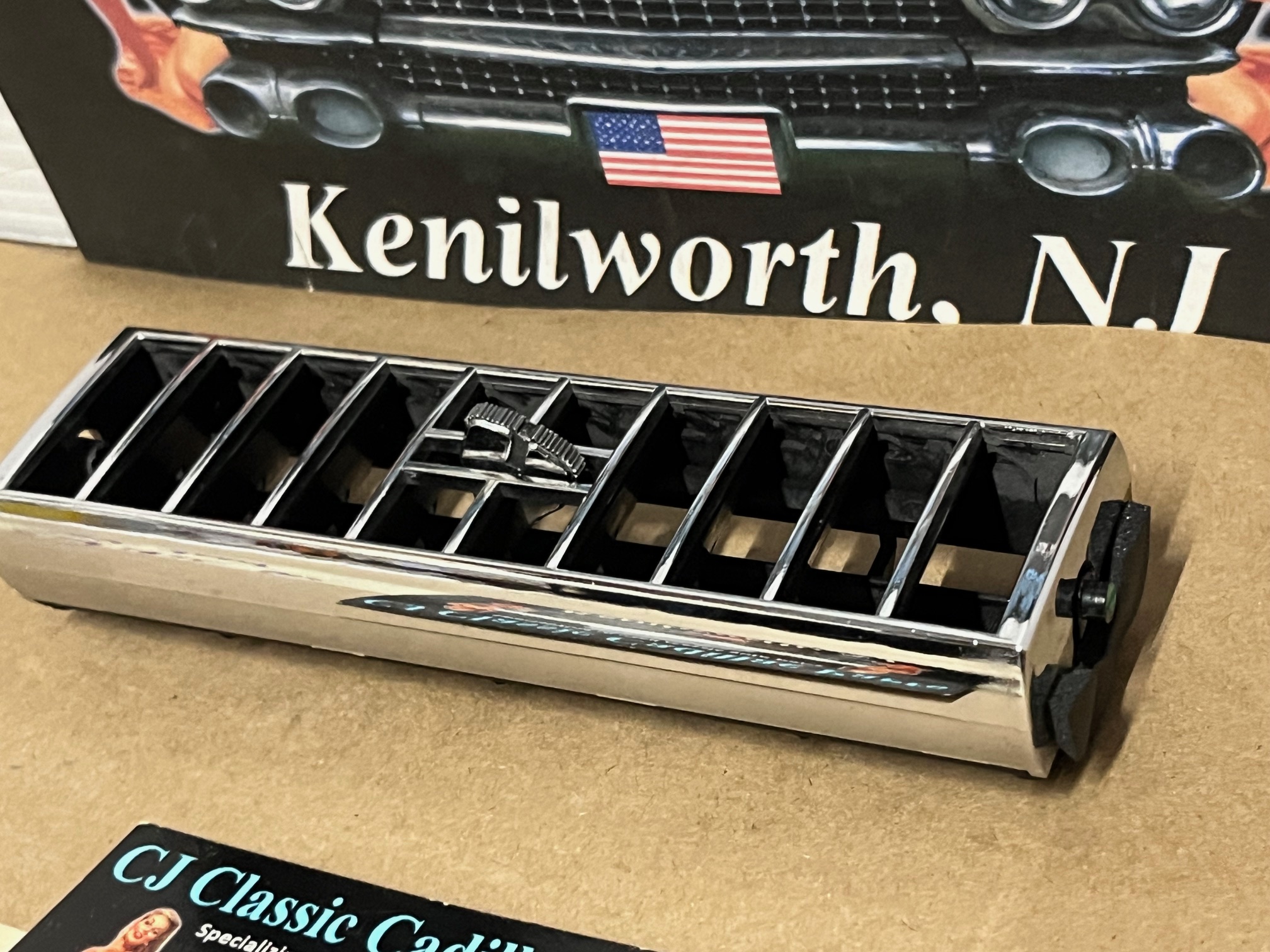 OEM 1974 1975 1976 Cadillac Deville Eldorado Fleetwood Calais DASH A/C AIR CONDITIONING HEATER DUCT VENT #1602464 - Image 3