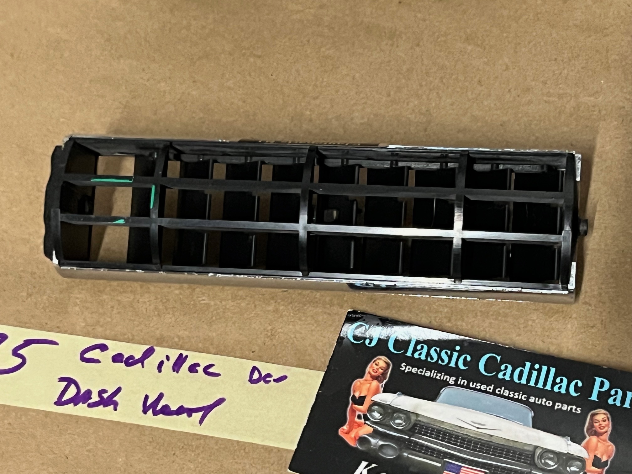 OEM 1974 1975 1976 Cadillac Deville Eldorado Fleetwood Calais DASH A/C AIR CONDITIONING HEATER DUCT VENT #1602464 - Image 11