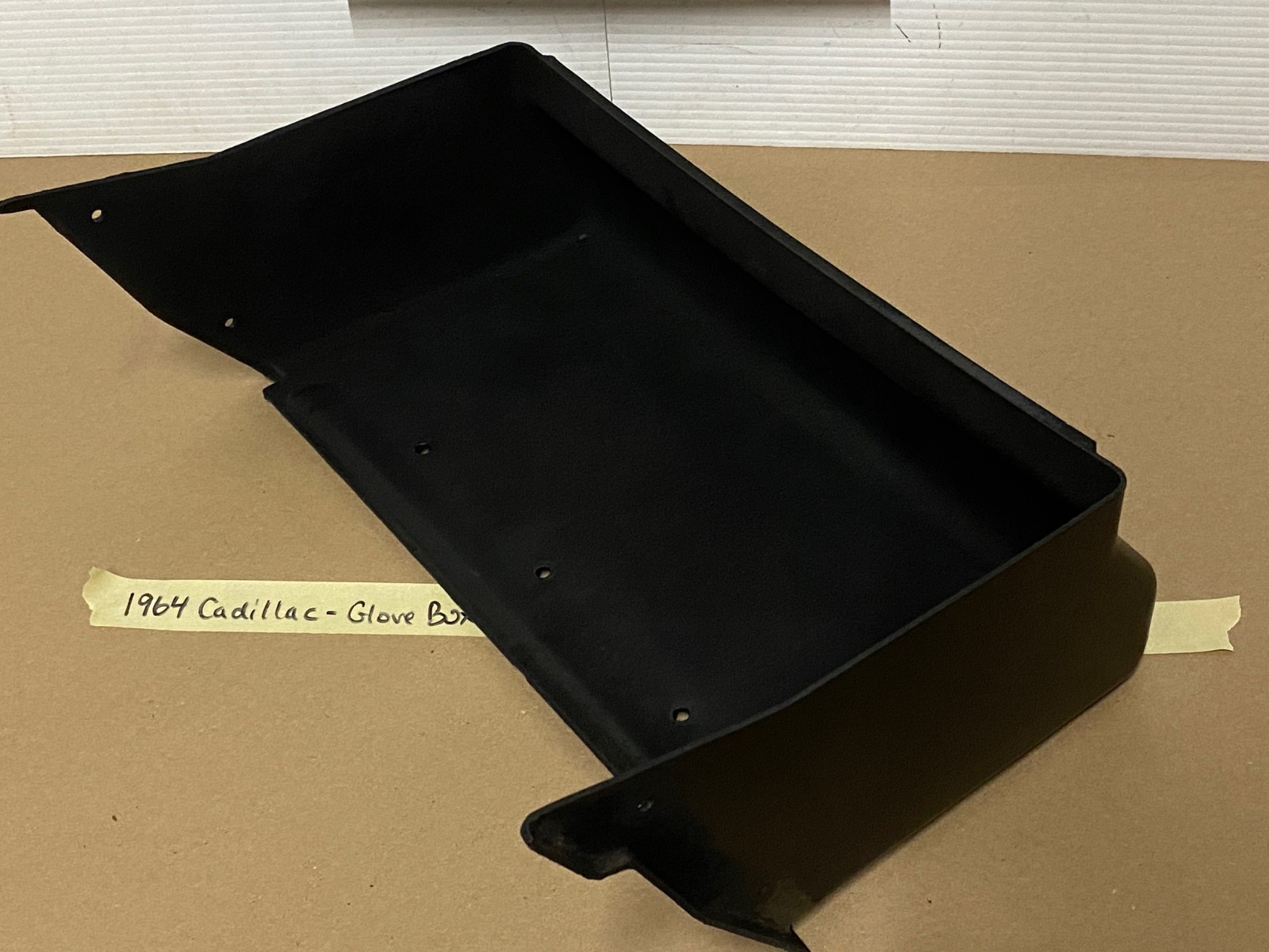 OEM 1963 1964 Cadillac Deville Eldorado Fleetwood DASH GLOVE BOX GLOVEBOX LINER STORAGE TRAY COMPARTMENT #1479023 - Image 3
