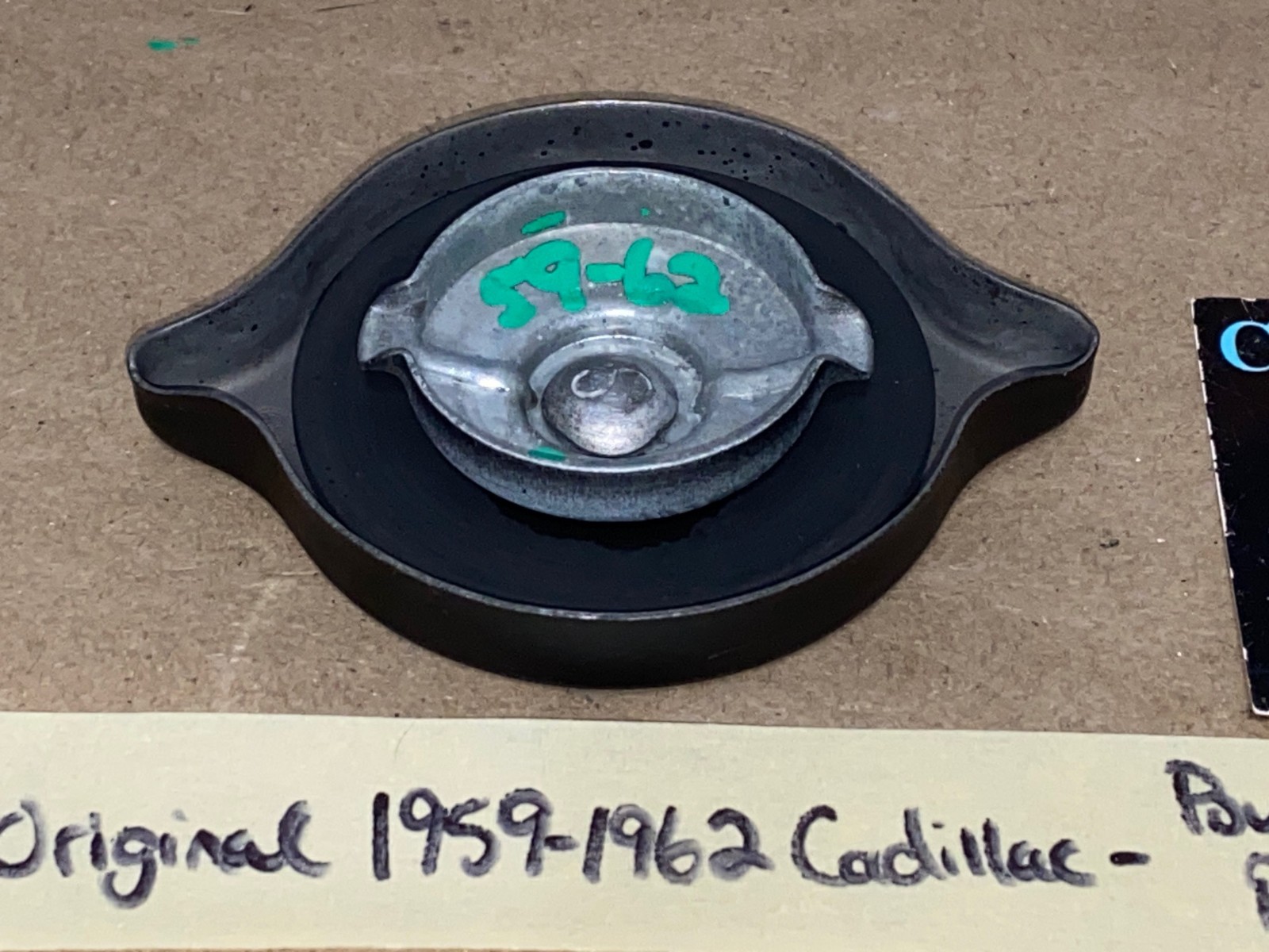 Factory Original 1959 1960 1961 1962 Cadillac Deville Eldorado Fleetwood POWER STEERING PUMP CAP LID #5688537 - Image 10