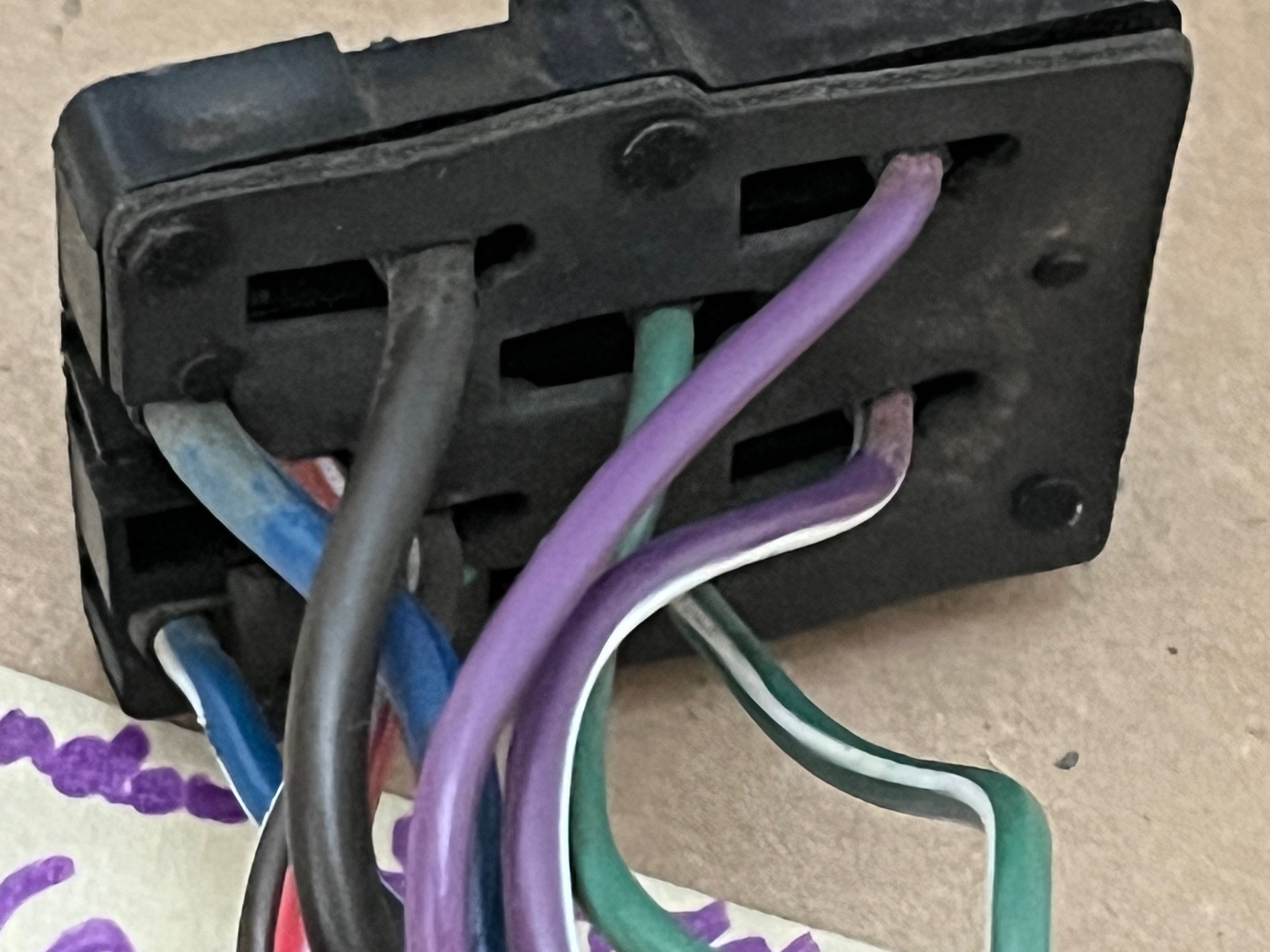 OEM 1963 1964 1965 1966 1967 1968 Cadillac Deville Eldorado Calais LEFT MASTER WINDOW SWITCH & LOCKOUT WIRE HARNESS PIGTAIL - Image 7