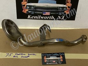 OEM 1968 1969 1970 1971 1972 1973 1974 1975 1976 Cadillac Deville Fleetwood Calais 472/500 ENGINE OIL PUMP SUMP PICKUP TUBE SCREEN #1494228