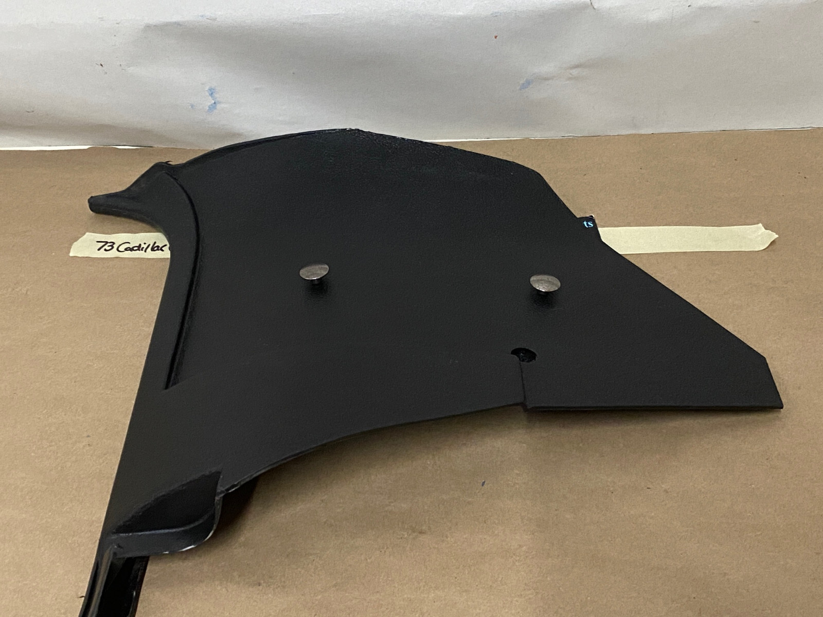 OEM 1971 1972 1973 1974 1975 1976 Cadillac Deville Eldorado Fleetwood Calais RIGHT PASSENGER SIDE LOWER KICK PANEL TRIM - BLACK #9826586 - Image 13