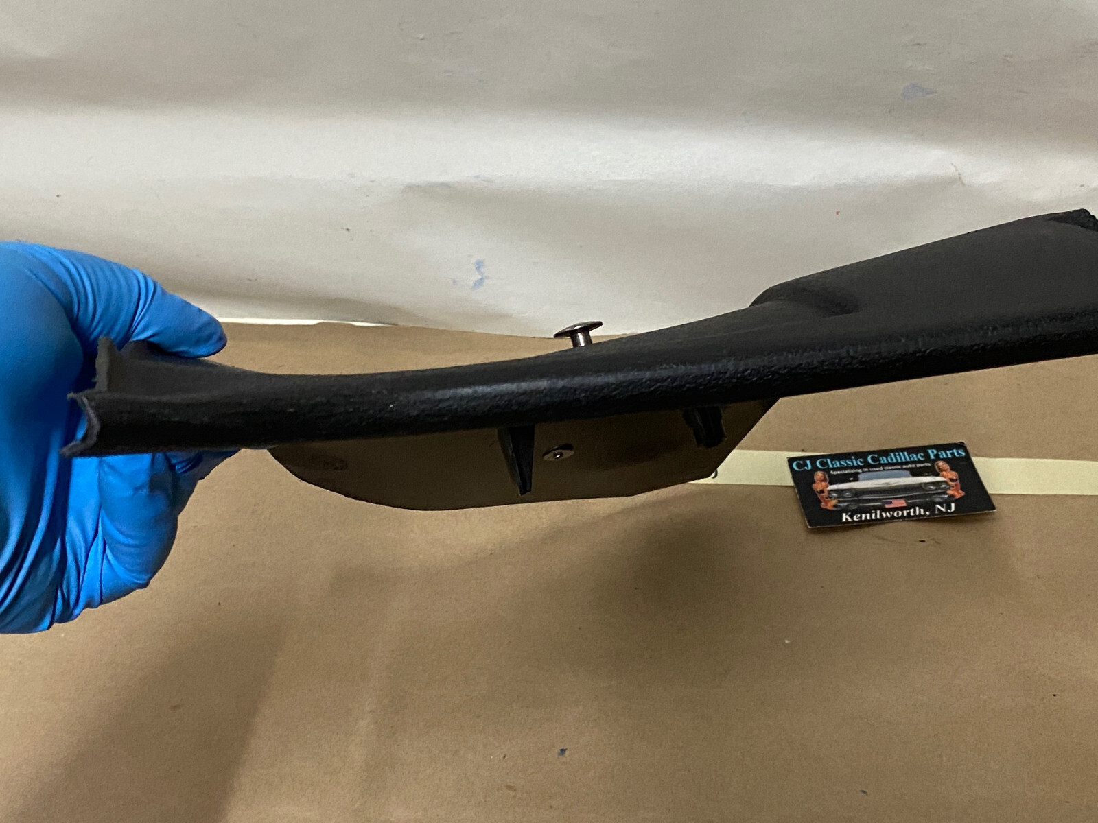 OEM 1971 1972 1973 1974 1975 1976 Cadillac Deville Eldorado Fleetwood Calais RIGHT PASSENGER SIDE LOWER KICK PANEL TRIM - BLACK #9826586 - Image 15