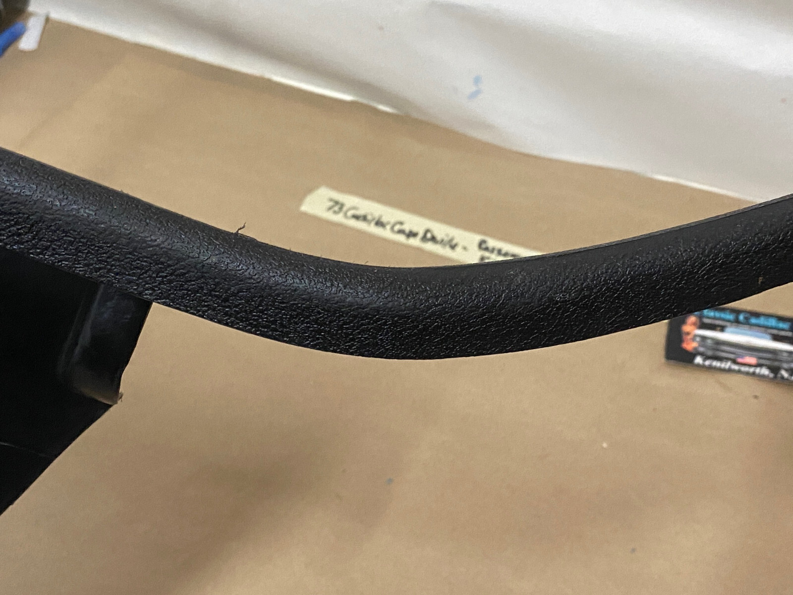 OEM 1971 1972 1973 1974 1975 1976 Cadillac Deville Eldorado Fleetwood Calais RIGHT PASSENGER SIDE LOWER KICK PANEL TRIM - BLACK #9826586 - Image 21