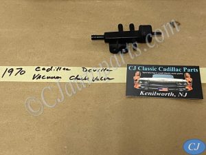 OEM 1968 1969 1970 Cadillac Deville Eldorado Fleetwood Calais Climate Control Vacuum Check Valve