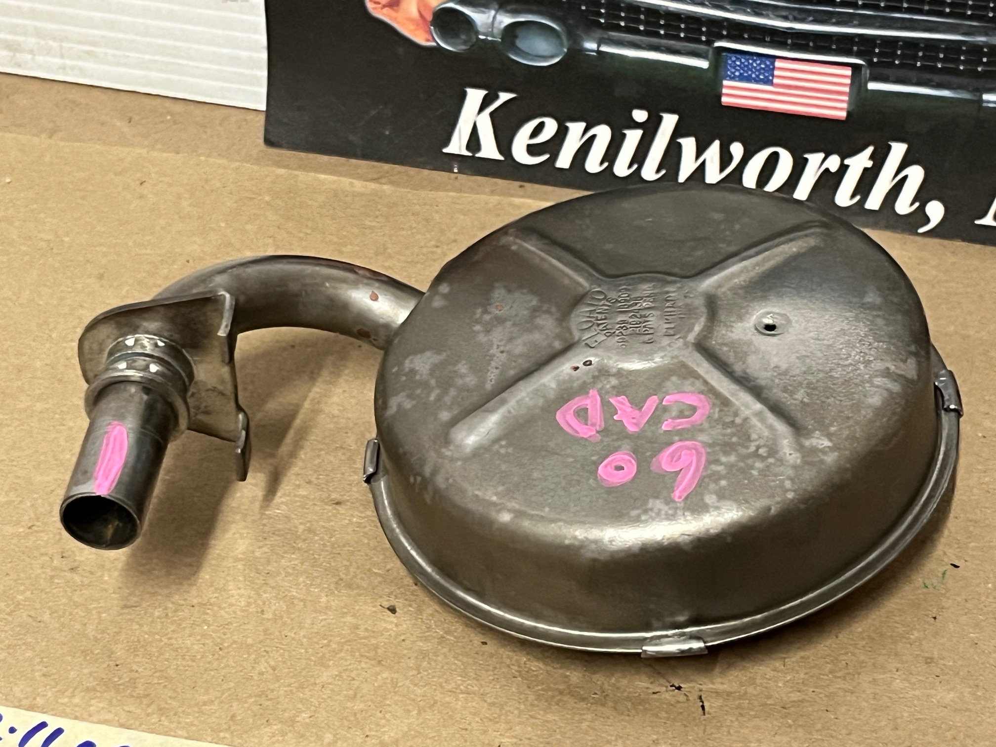 OEM 1954 1955 1956 1957 1958 1959 1960 Cadillac DEVILLE ELDORADO FLEETWOOD 390 ENGINE OIL PUMP SUMP PICKUP TUBE SCREEN #1459843 - Image 4