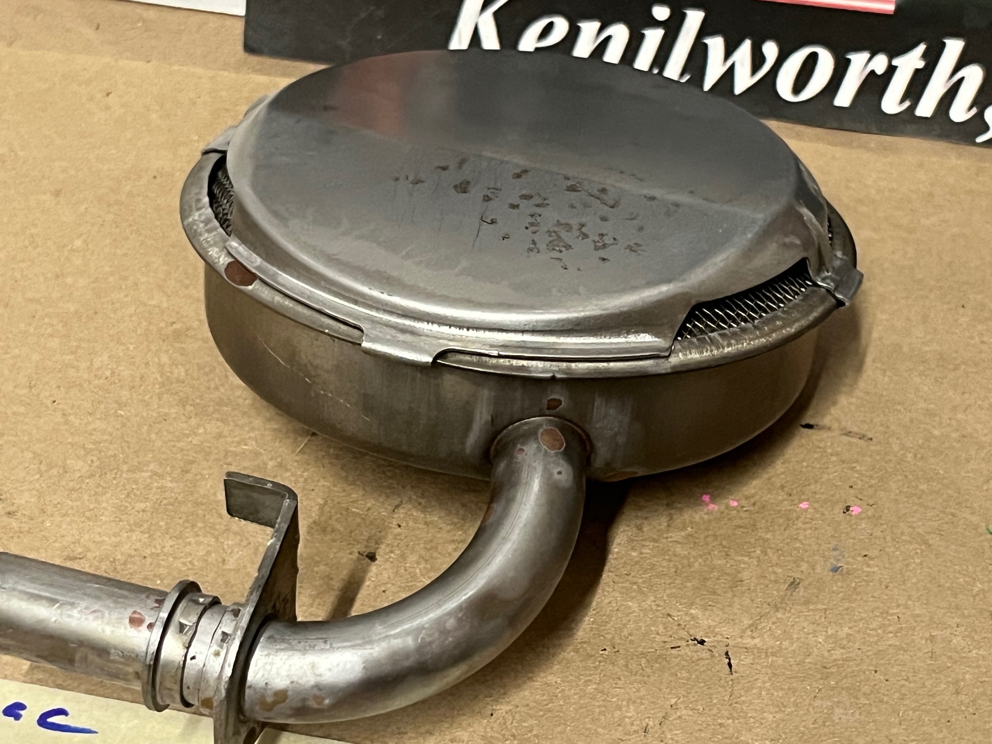 OEM 1954 1955 1956 1957 1958 1959 1960 Cadillac DEVILLE ELDORADO FLEETWOOD 390 ENGINE OIL PUMP SUMP PICKUP TUBE SCREEN #1459843 - Image 11