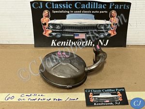 OEM 1954 1955 1956 1957 1958 1959 1960 Cadillac DEVILLE ELDORADO FLEETWOOD 390 ENGINE OIL PUMP SUMP PICKUP TUBE SCREEN #1459843