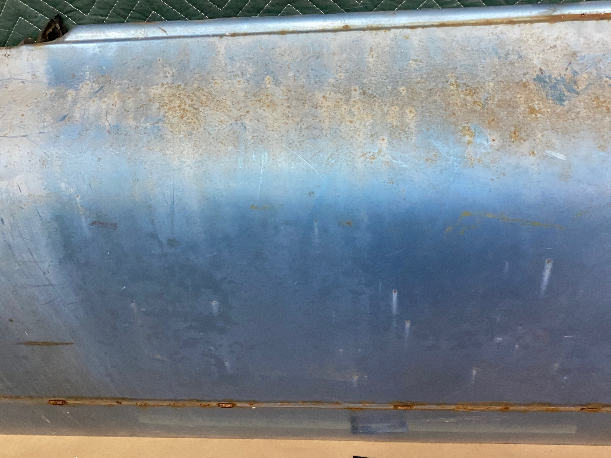 OEM 1959 1960 Cadillac Coupe Deville Eldorado LEFT DRIVER SIDE FRONT DOOR SHELL **SOLID** #4801105 - Image 4