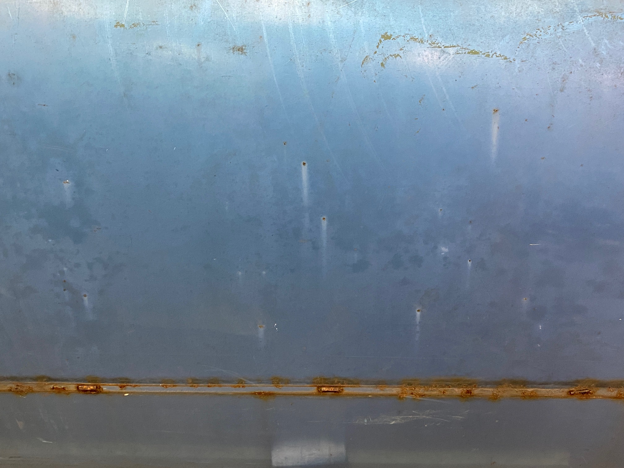 OEM 1959 1960 Cadillac Coupe Deville Eldorado LEFT DRIVER SIDE FRONT DOOR SHELL **SOLID** #4801105 - Image 6