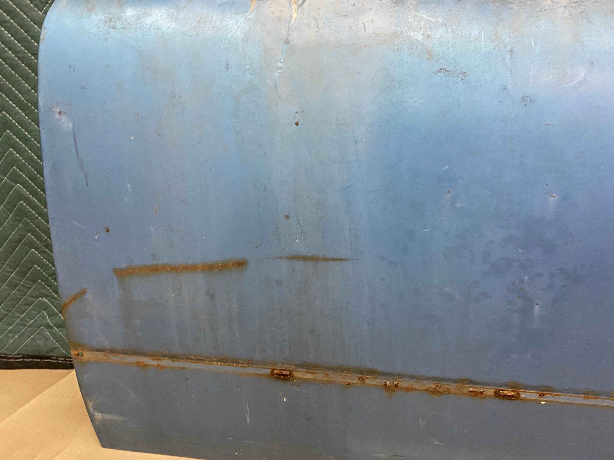 OEM 1959 1960 Cadillac Coupe Deville Eldorado LEFT DRIVER SIDE FRONT DOOR SHELL **SOLID** #4801105 - Image 7