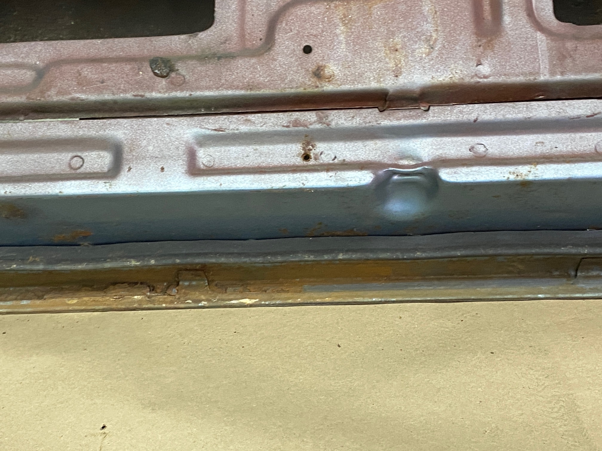 OEM 1959 1960 Cadillac Coupe Deville Eldorado LEFT DRIVER SIDE FRONT DOOR SHELL **SOLID** #4801105 - Image 24