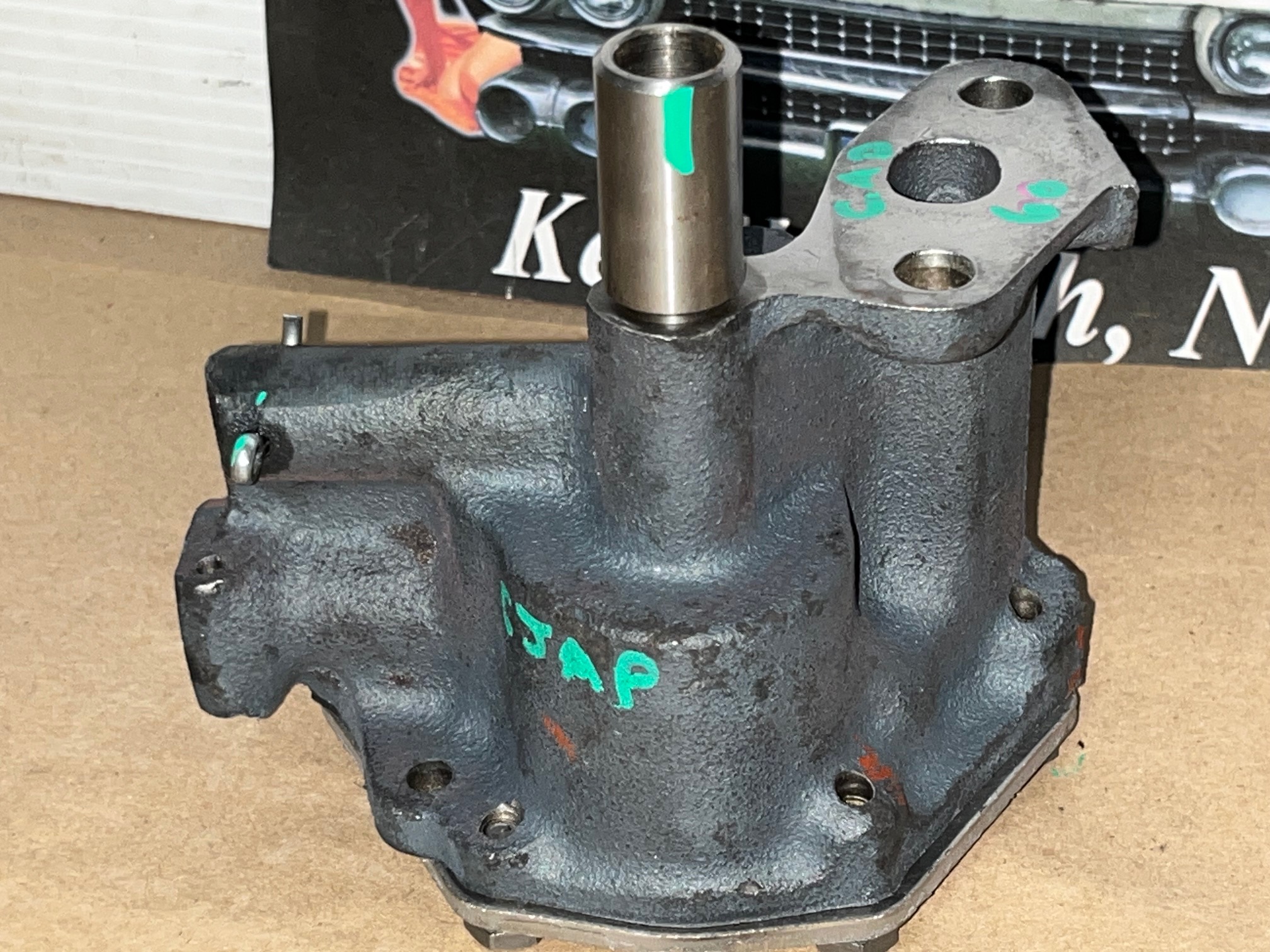OEM 1959 1960 CADILLAC DEVILLE ELDORADO FLEETWOOD OIL PUMP #1471485/#3511606 **CORE** - Image 2