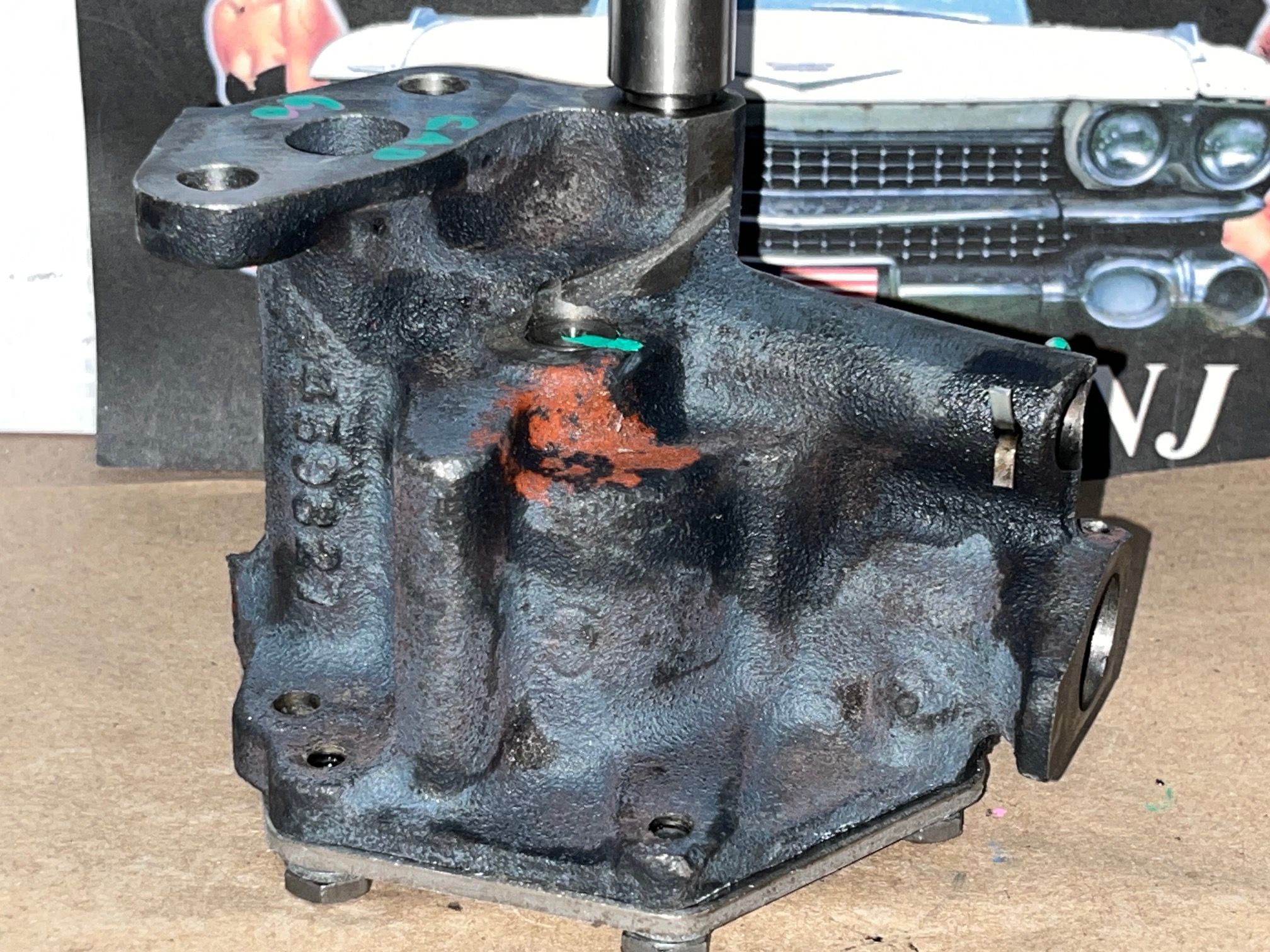 OEM 1959 1960 CADILLAC DEVILLE ELDORADO FLEETWOOD OIL PUMP #1471485/#3511606 **CORE** - Image 5