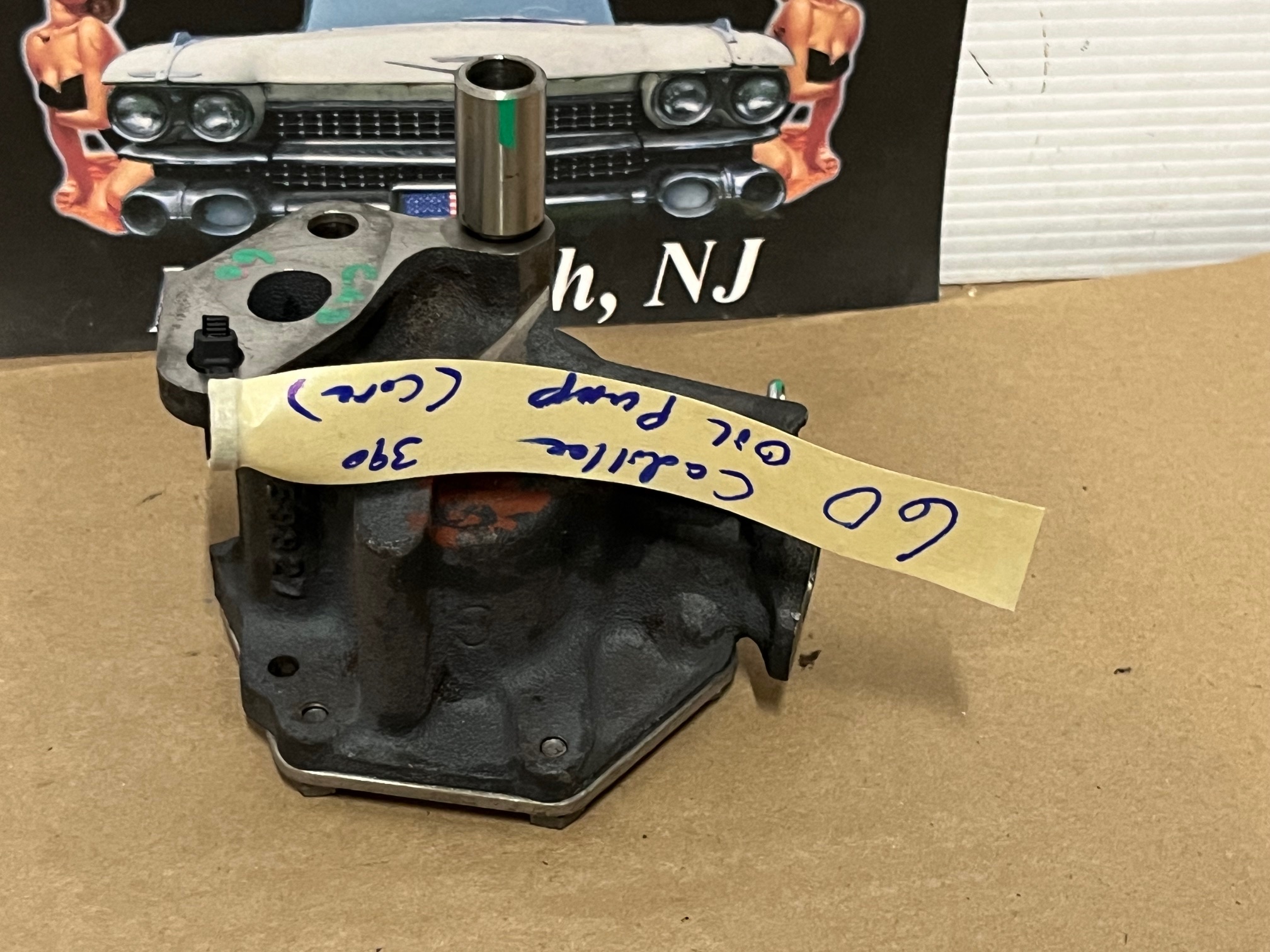 OEM 1959 1960 CADILLAC DEVILLE ELDORADO FLEETWOOD OIL PUMP #1471485/#3511606 **CORE** - Image 16