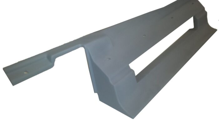 NEW 1974 Cadillac Eldorado Rear Filler Set Bumper (5 Piece Fillers) - Image 9