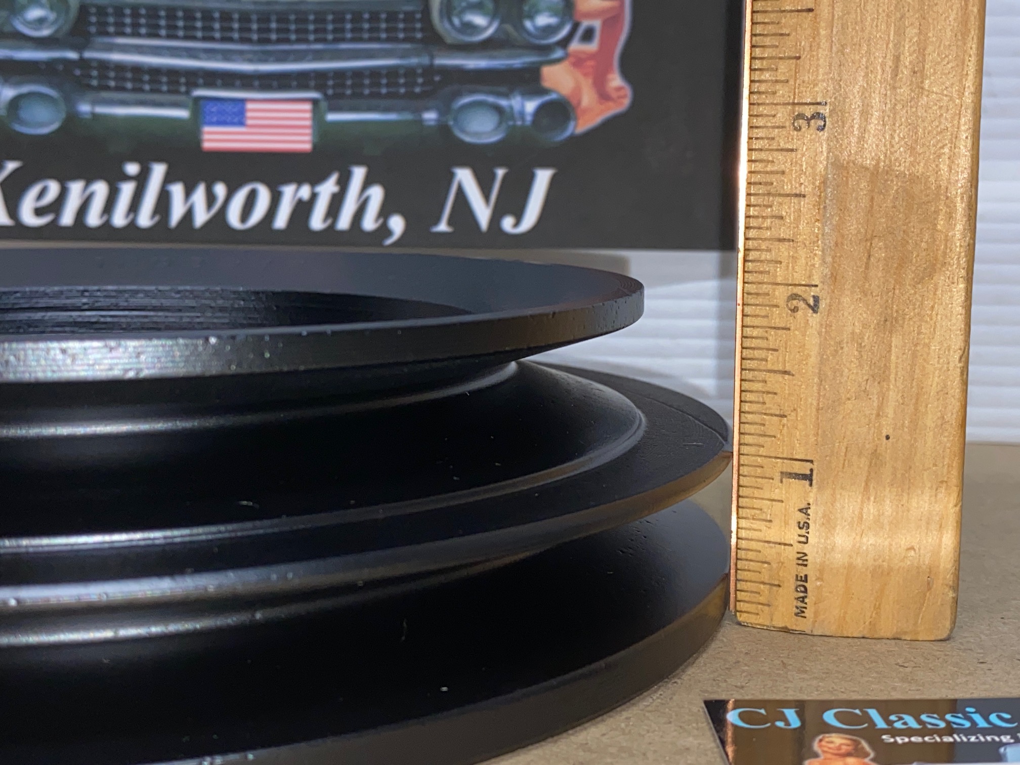 RESTORED 1973 Cadillac Deville Eldorado Fleetwood Calais Commercial Chassis 472/500 Engine CAST IRON CRANKSHAFT CRANK PULLEY DOUBLE 2 GROOVE - WITHOUT SMOG #3518534/#1602547 - Image 8