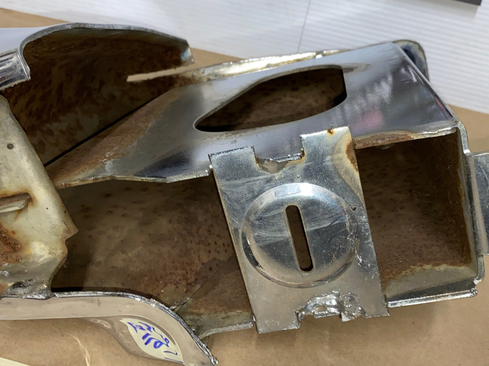 OEM 1969 Cadillac Deville Calais Fleetwood DRIVER SIDE LEFT LOWER REAR BUMPER END #3514613 - Image 18