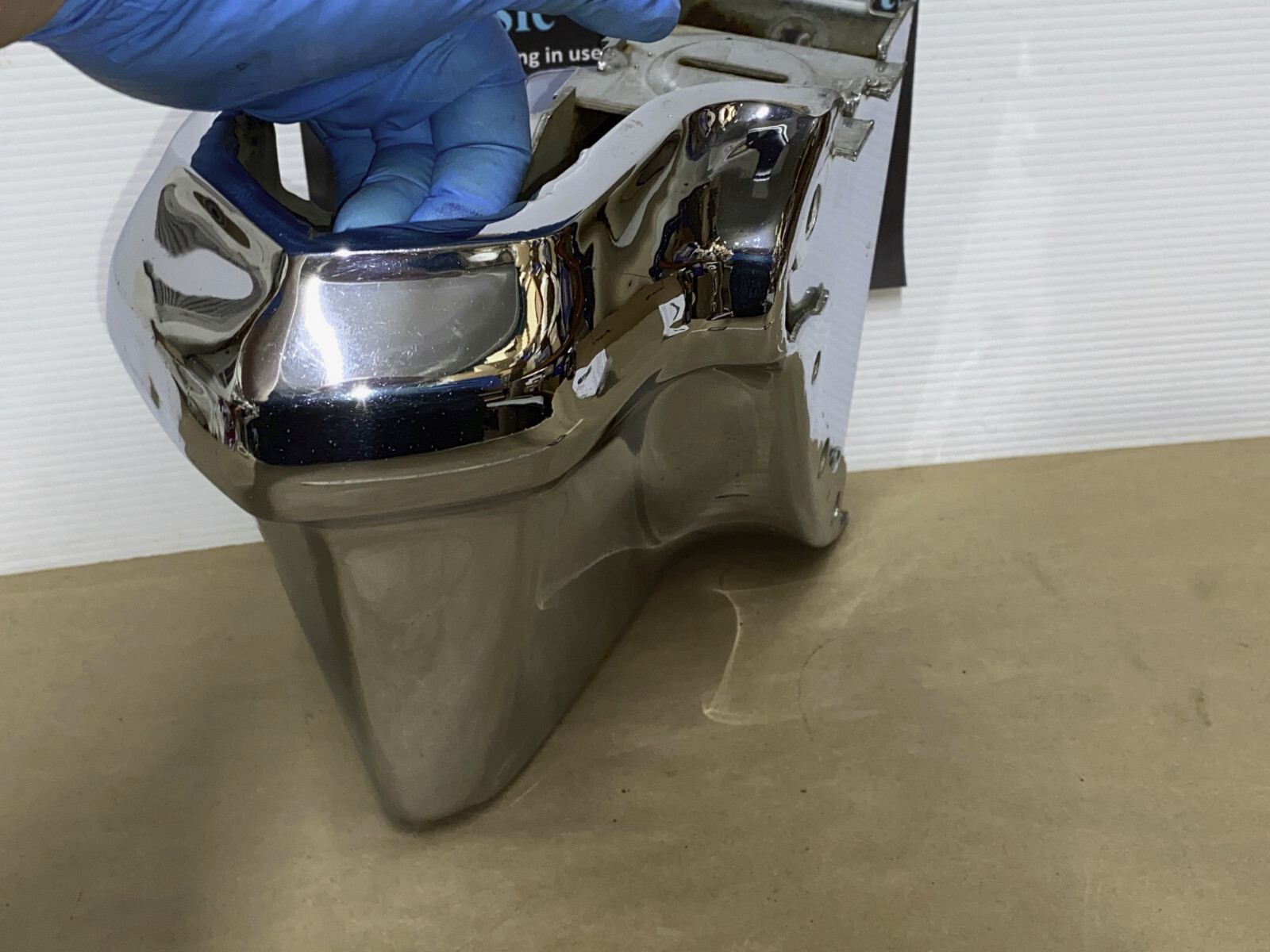 OEM 1969 Cadillac Deville Calais Fleetwood DRIVER SIDE LEFT LOWER REAR BUMPER END #3514613 - Image 22