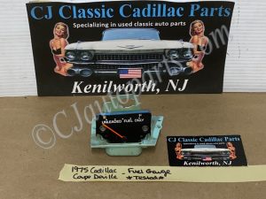 OEM 1974 1975 1976 Cadillac Deville Eldorado Fleetwood Calais 1974 1975 1976 1977 1978 Eldorado GAS FUEL GAUGE *TESTED* #6432030/#6431813