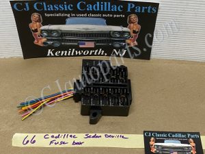 OEM 1966 Cadillac Deville Fleetwood Calais UNDER DASH FUSE BOX PANEL