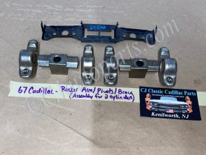 OEM 1967 Cadillac Deville Fleetwood Eldorado Calais ROCKER ARMS PIVOTS SHAFT BRACE BRACKET (ASSEMBLY FOR 2 CYLINDERS)