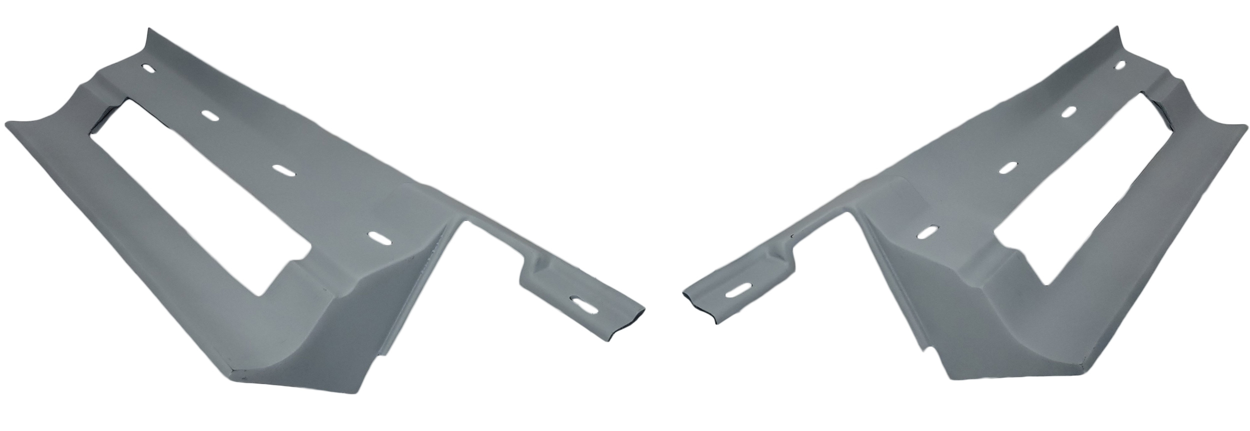 NEW 1975-1976 Cadillac Eldorado Rear Bezel Filler 2 Piece Bumper Fillers Set - Image 3