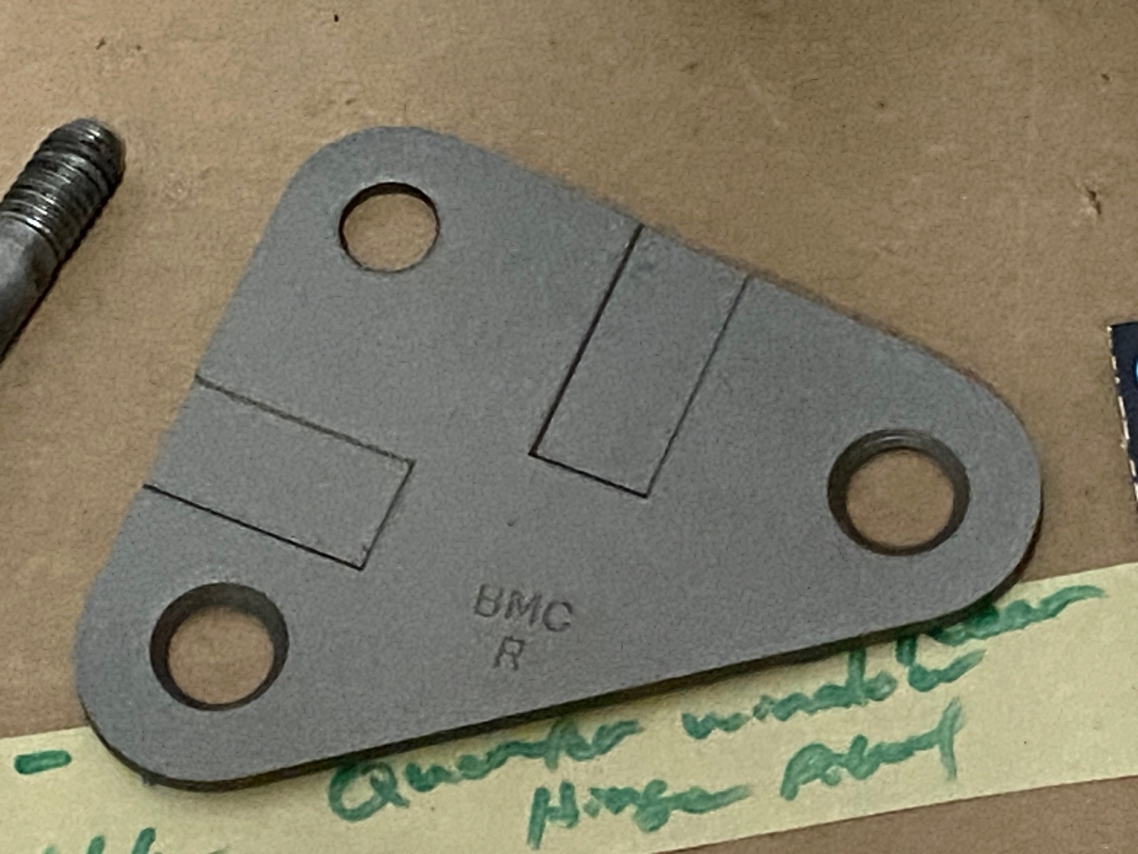 OEM 1961 1962 1963 1964 Cadillac Deville Eldorado Convertible Chevrolet Impala Convertible RIGHT PASSENGER SIDE REAR QUARTER WINDOW HINGE PIVOT WITH ADJUSTING PLATE #4812917 - Image 12