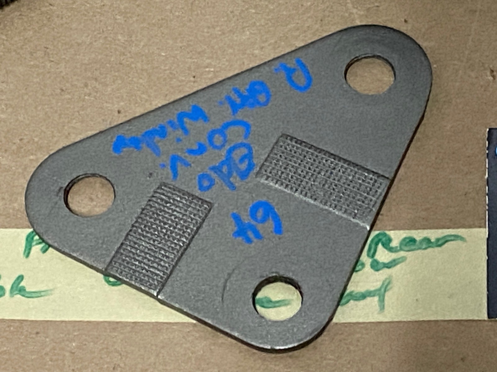 OEM 1961 1962 1963 1964 Cadillac Deville Eldorado Convertible Chevrolet Impala Convertible RIGHT PASSENGER SIDE REAR QUARTER WINDOW HINGE PIVOT WITH ADJUSTING PLATE #4812917 - Image 13