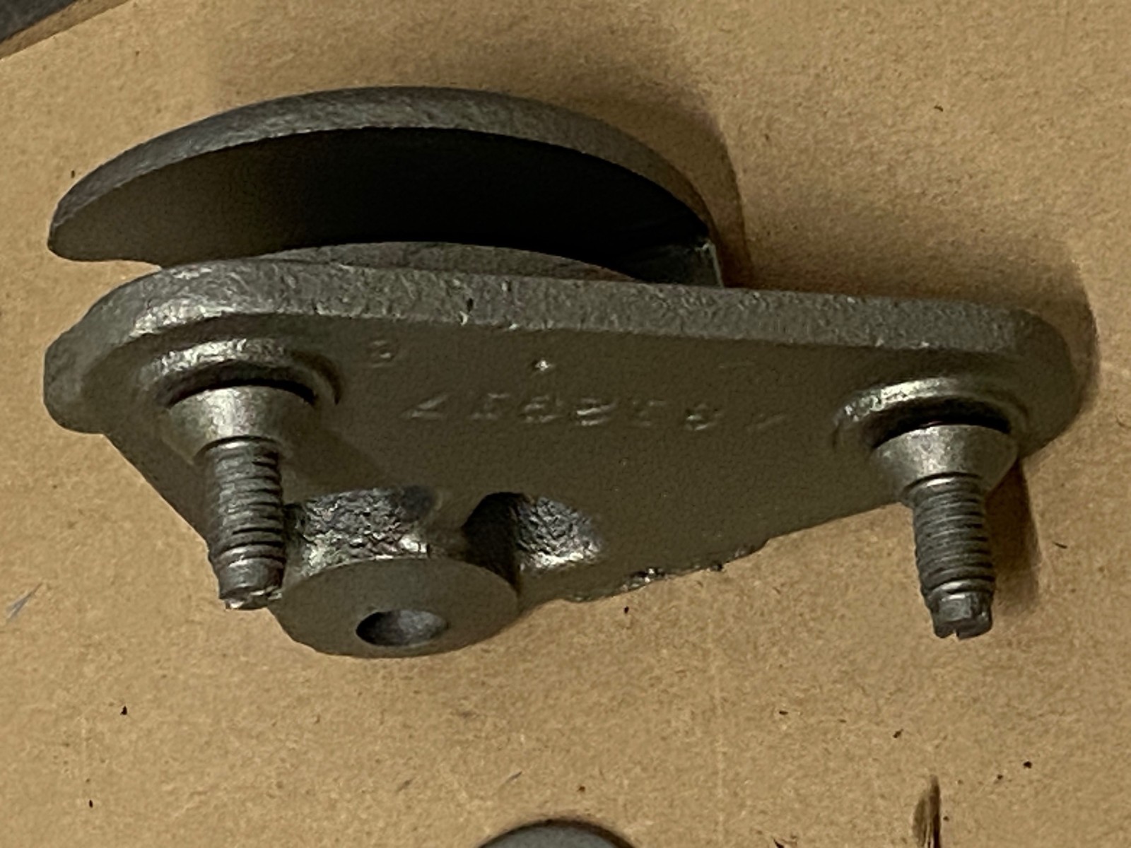OEM 1961 1962 1963 1964 Cadillac Deville Eldorado Convertible Chevrolet Impala Convertible RIGHT PASSENGER SIDE REAR QUARTER WINDOW HINGE PIVOT WITH ADJUSTING PLATE #4812917 - Image 14