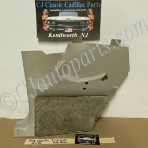 OEM 1976 1977 1978 1979 Cadillac Seville LEFT DRIVER SIDE LOWER KICK PANEL TRIM #1696640/#1702171